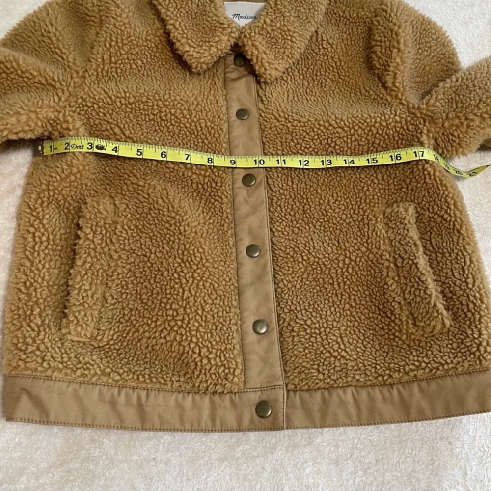 Madewell Teddy Portland Sherpa Jacket - Picture 5 of 12